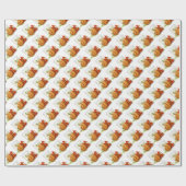 Weihnachten Geschenkpapier (Flach)