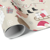 Weihnachten Geschenkpapier (Rolleneckpunkt)