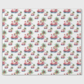 Weihnachten Geschenkpapier (Flach)