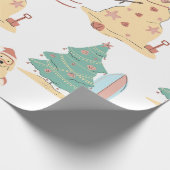 Weihnachten Geschenkpapier (Ecke)