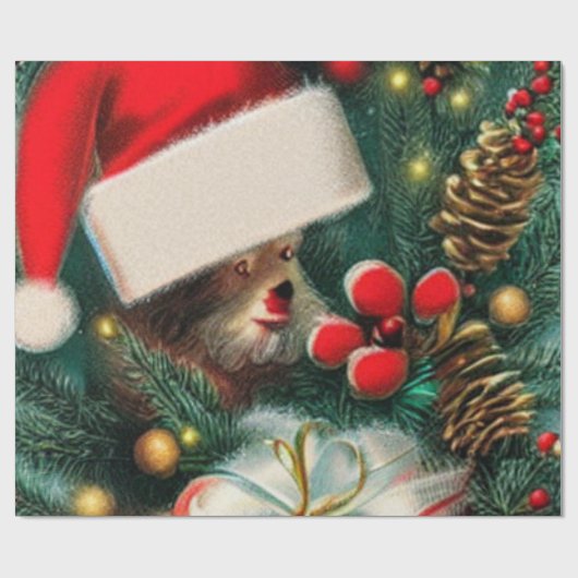 Weihnachten Geschenkpapier (Flach)