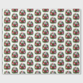 Weihnachten geschenkpapier (Flach)