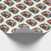 Weihnachten geschenkpapier (Ecke)