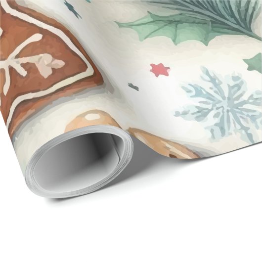 Weihnachten Geschenkpapier (Rolleneckpunkt)