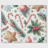 Weihnachten Geschenkpapier (Flach)