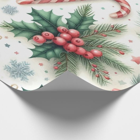 Weihnachten Geschenkpapier (Ecke)