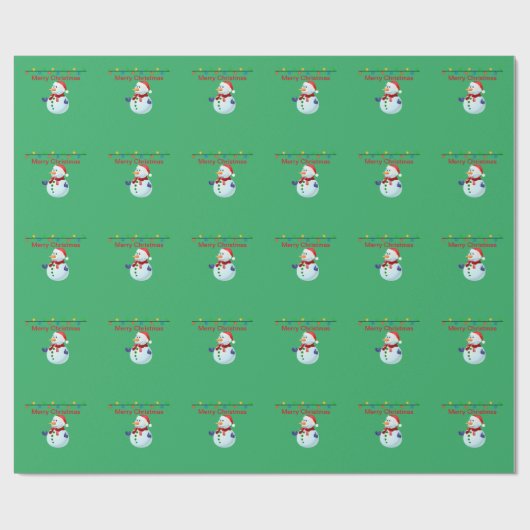 Weihnachten Geschenkpapier (Flach)