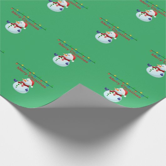 Weihnachten Geschenkpapier (Ecke)