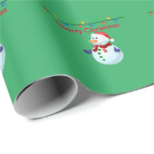 Weihnachten Geschenkpapier (Rolleneckpunkt)