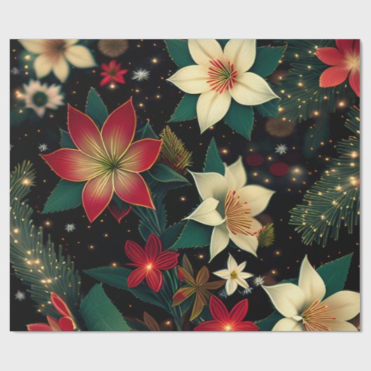 Weihnachten Geschenkpapier (Flach)