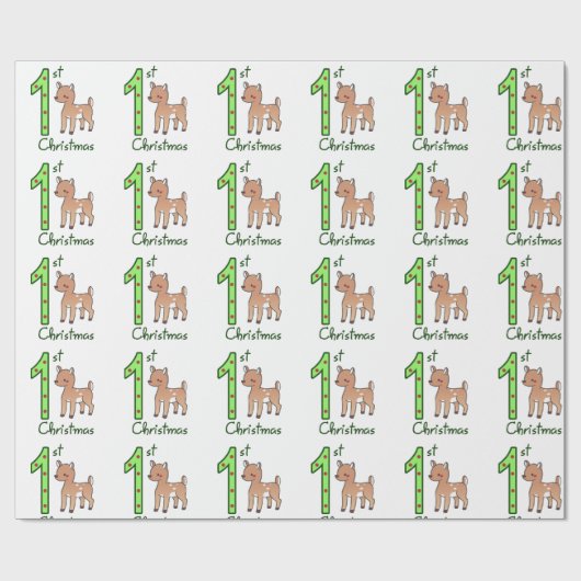 Weihnachten Geschenkpapier (Flach)