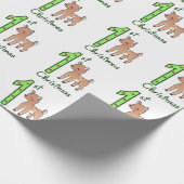 Weihnachten Geschenkpapier (Ecke)