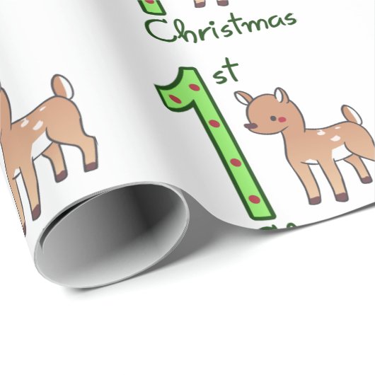 Weihnachten Geschenkpapier (Rolleneckpunkt)