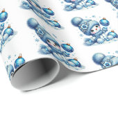 Weihnachten geschenkpapier (Rolleneckpunkt)