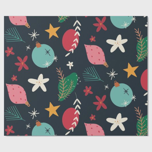 Weihnachten Geschenkpapier (Flach)