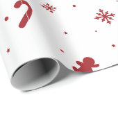 Weihnachten Geschenkpapier (Rolleneckpunkt)