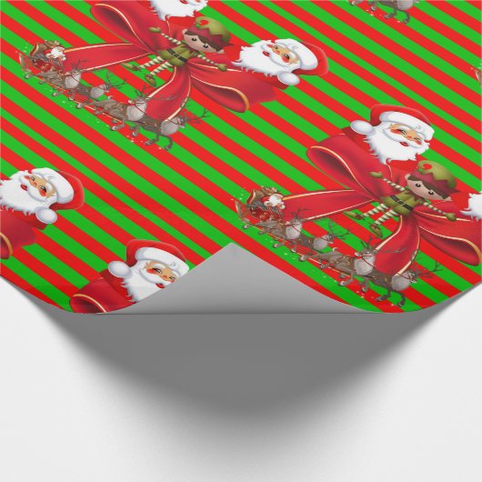 Weihnachten Geschenkpapier (Ecke)