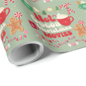 Weihnachten Geschenkpapier (Rolleneckpunkt)