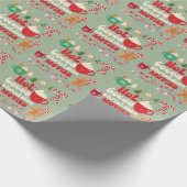 Weihnachten Geschenkpapier (Ecke)