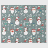 Weihnachten Geschenkpapier (Flach)