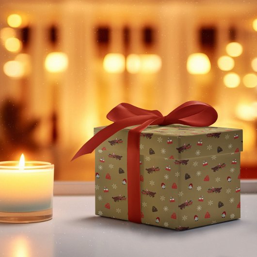 Weihnachten Geschenkpapier