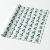 Weihnachten geschenkpapier (Ungerollt)