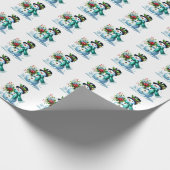 Weihnachten geschenkpapier (Ecke)