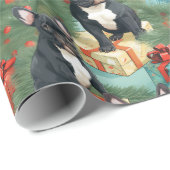 Weihnachten Geschenkpapier (Rolleneckpunkt)