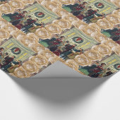 Weihnachten Geschenkpapier (Ecke)