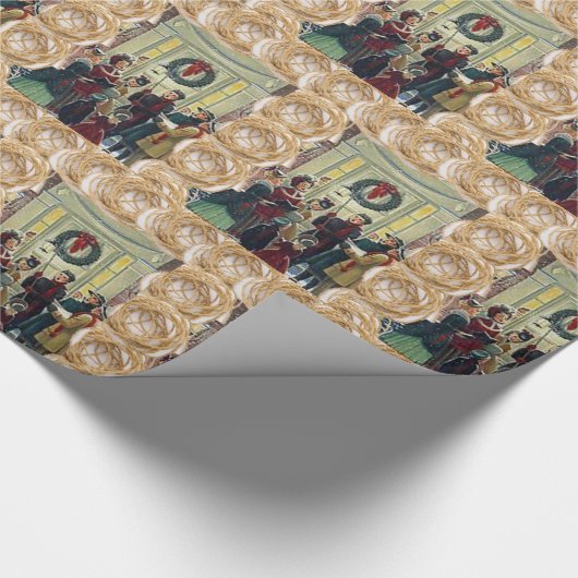 Weihnachten Geschenkpapier (Ecke)