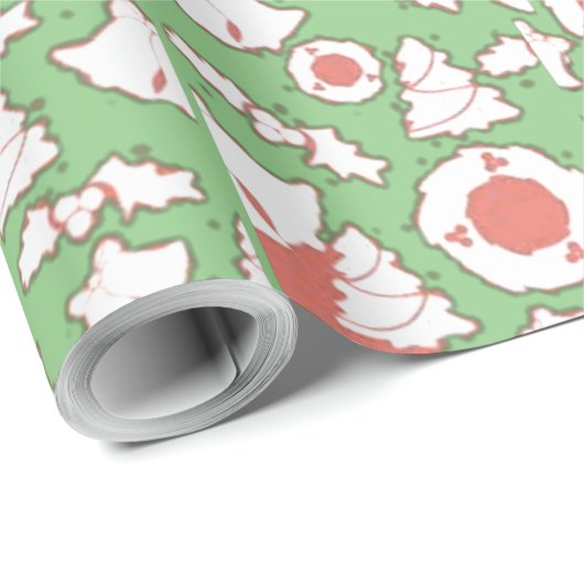 weihnachten geschenkpapier (Rolleneckpunkt)