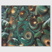 Weihnachten Geschenkpapier (Flach)