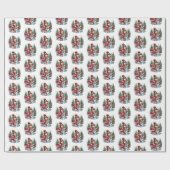 Weihnachten geschenkpapier (Flach)