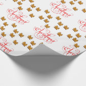 Weihnachten Geschenkpapier (Ecke)