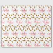 Weihnachten Geschenkpapier (Flach)