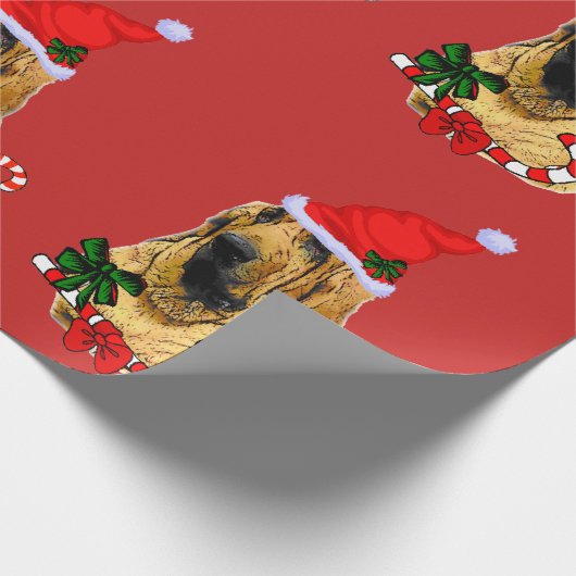 Weihnachten Geschenkpapier (Ecke)