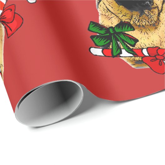 Weihnachten Geschenkpapier (Rolleneckpunkt)