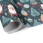 Weihnachten Geschenkpapier (Rolleneckpunkt)