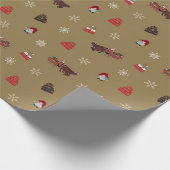 Weihnachten Geschenkpapier (Ecke)