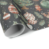 Weihnachten Geschenkpapier (Rolleneckpunkt)