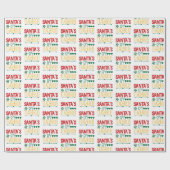 Weihnachten Geschenkpapier (Flach)