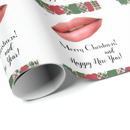 Weihnachten Geschenkpapier (Rolleneckpunkt)