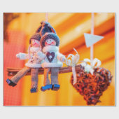 Weihnachten Geschenkpapier (Flach)