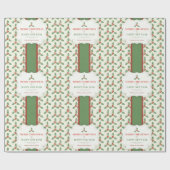 Weihnachten Geschenkpapier (Flach)