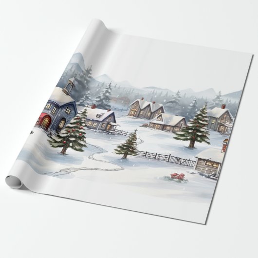 Weihnachten Geschenkpapier (Ungerollt)