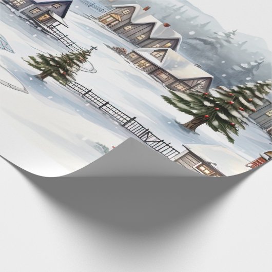 Weihnachten Geschenkpapier (Ecke)