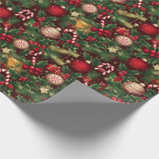 Weihnachten Geschenkpapier (Ecke)
