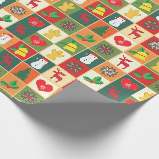 Weihnachten Geschenkpapier (Ecke)