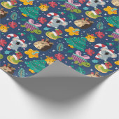 Weihnachten Geschenkpapier (Ecke)