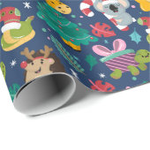 Weihnachten Geschenkpapier (Rolleneckpunkt)